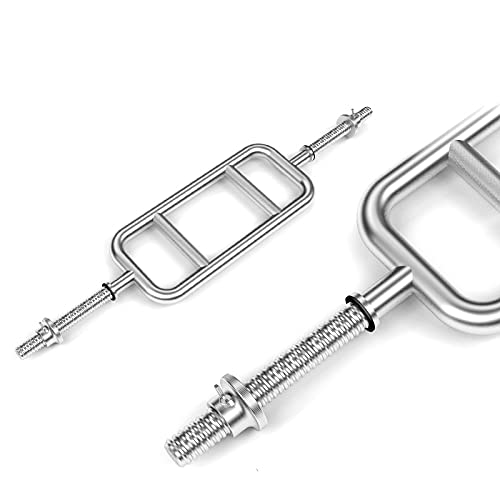Cfty Mancuerna Polo Anillo Forma Rosca Barra Austriaco Bar de Pesas Levantamiento de Pesas músculo Fuerza Entrenamiento Sentado Peso Muerto Gimnasio casa Barra Barra Accesorios Discos de Pesas