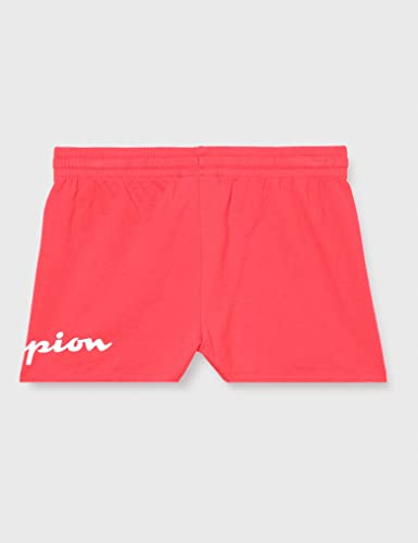 Champion Legacy American Classics-Logotipo Pantalones Cortos, Rojo, 15-16 Años Niñas y Chicas