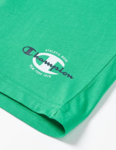 Champion Legacy Graphic Shop Bermuda, Pantalones Cortos, Niños, Verde, 3-4 años