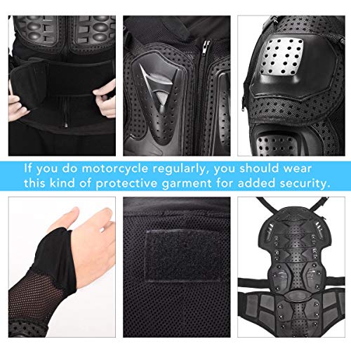 Chaqueta GES con armadura protectora para motocicleta, ropa de protección