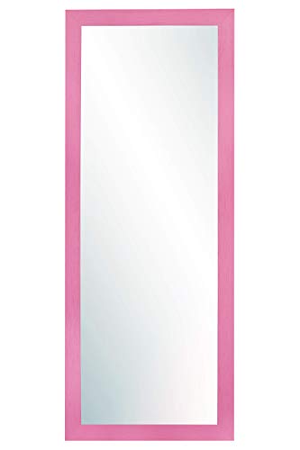 Chely Intermarket, Espejo de Pared Cuerpo Entero 35x100cm(43x108cm) Rosa/Mod-146, Ideal para peluquerías, Comedor, Dormitorio y oficinas. Fabricado en España. Material Madera.(146-35x100-4,15)
