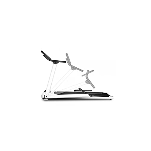 Cinta de Correr eléctrica Plegable Adecuado para Ejercicios de Fitness en Interiores. Cinta andadora para casa. Blanco