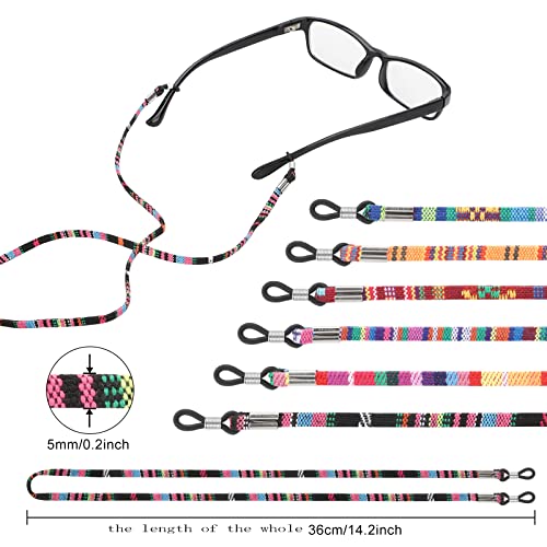 通用 Cintas y Cadenas para Gafas Eyewear Rope, Acrylic, Multicolor