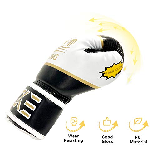 CKE Guantes de Boxeo para niños y niñas, niños pequeños de 5 a 12 años de Edad Guantes de Boxeo para Saco de Boxeo Kickboxing Muay Thai
