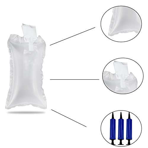 Cojín de burbujas de aire Material de embalaje 100 Piezas Cojines de aire Material de relleno para envío