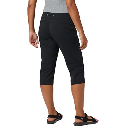 Columbia Anytime Outdoor Pantalones de Senderismo, Unisex, Negro, UK: Talla 14/18-"