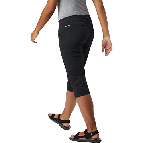 Columbia Anytime Outdoor Pantalones de Senderismo, Unisex, Negro, UK: Talla 14/18-"