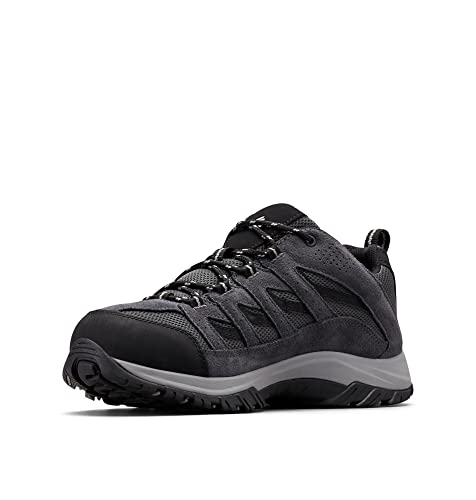 Columbia Crestwood, Zapatillas De Senderismo Y Trekking Hombre, Negro Shark X Columbia Grey, 43 EU