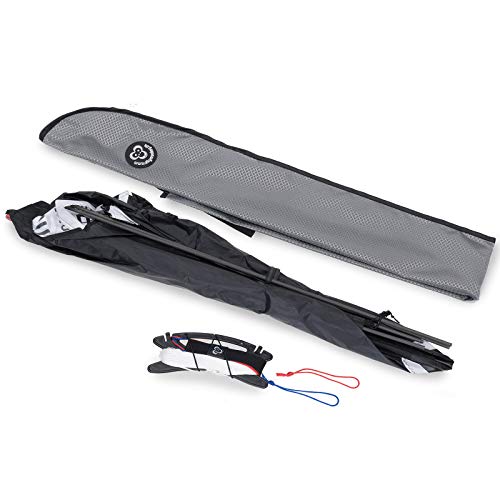 Cometa articulada Skymonkey Powerstreamer XXL, Deportiva, avanzados, 212cm, Negro