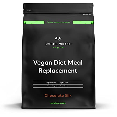 Comida Vegana Completa | Chocolate Suave | 100% Origen Vegetal | Asequible, Saludable, Rápido | Batido Sustitutivo de Comidas | THE PROTEIN WORKS | 500g