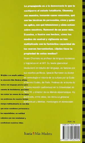 Cómo nos venden la moto: Información, poder y concetración de medios (Más Madera)