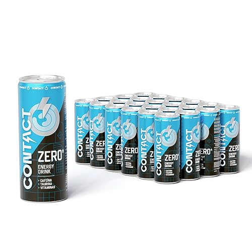 Contact Zero Bebida Energética - Pack 24 latas 25cl