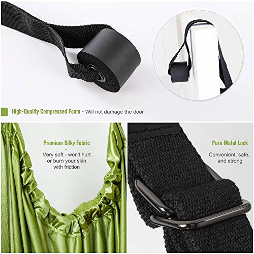 Correa de estiramiento de yoga, altura ajustable, cintura baja, músculos abdominales para yoga, ballet, danza y niñas (morado)