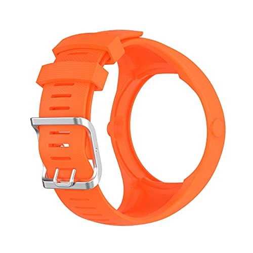 Correas compatibles con Polar M200, correa de repuesto ajustable de silicona para reloj inteligente Polar M200, Metal
