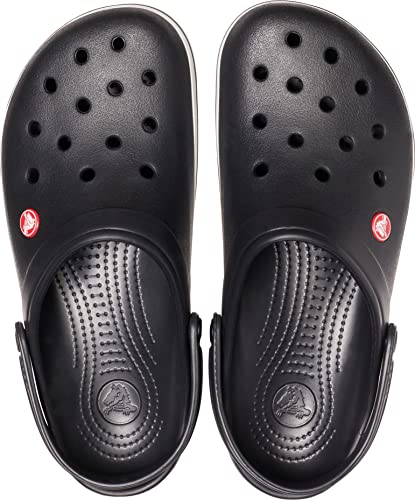 Crocs Crocband, Zuecos Unisex adulto, Negro, 43/44 EU