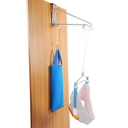 Cuque Tracción Cervical Cuello Kit, Cervical aparatos de tracción Neck Stretcher Hamaca para el Cuello Alivia el Dolor de Cuello presión para Estirar la Espalda