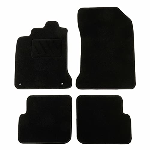 dBS Alfombrillas de Coche - a Medida - Alfombrillas para Coche - 4 uds. - Moqueta en Negro 600 g/m² - Modelo One - 1766281, Norme