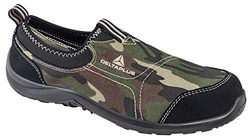 Delta plus Calzado - Zapato Poliester algodón Suela Poliuretano Talla 40 Gris Azul