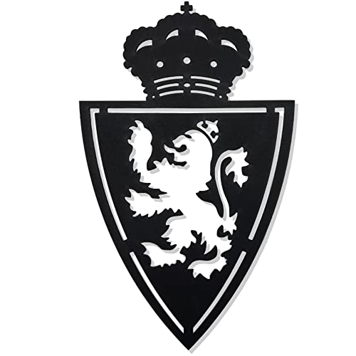 DIGIDU | Cuadro Escudo Futbol Zaragoza, Decoración Hogar, Decoración Habitación, Decoración Salón Moderno, Futbol, Regalo Futbol, Regalo Entrenador, Regalo Original