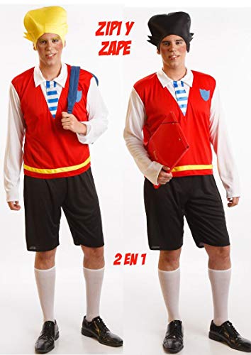 Disfraz de Gemelo Travieso 2 en 1 Hombre talla Universal M-L