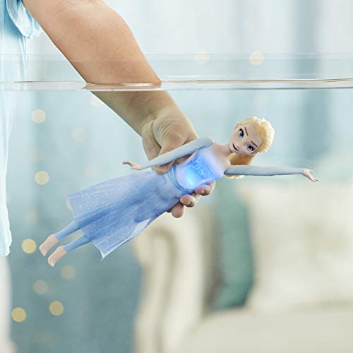 Disney Elsa Luz en el Agua de Frozen 2, Juguete Que se Ilumina en el Agua para niñas a Partir de 3 años
