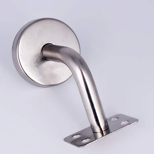 DOITOOL 5 unids soportes de pasamanos de acero inoxidable elegante anticorrosión escalera barandilla soportes de barandilla escalera barandilla soportes de pared para escaleras