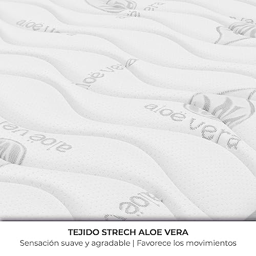 Don descanso MULHACÉN Colchón Viscoelástico, Espuma, Altura ± 26cm, 150x190 cm