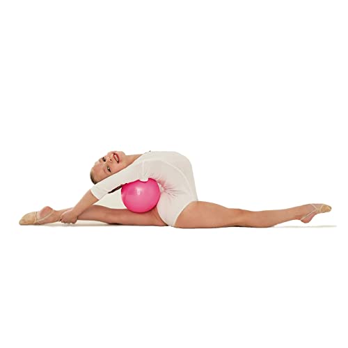 DRUNA Pelota de Gimnasia Rítmica de Silicona 300 g 15 cm Azul Claro