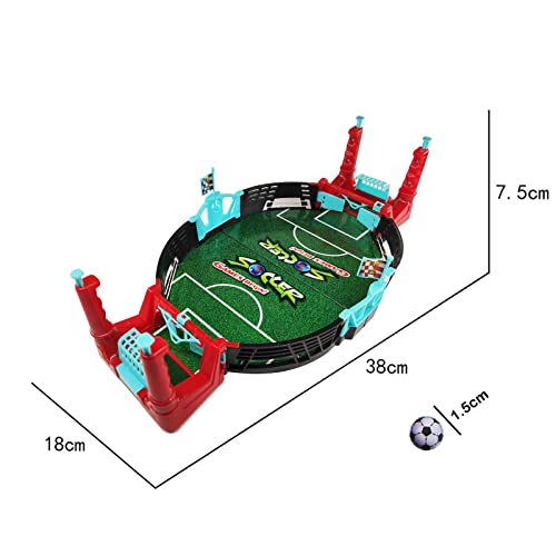 EACHHAHA Futbolines para Niños, Juegos de Mesa de Fútbol, Mini Juego de Futbolín de Fiesta, Juegos Familiares, Juegos Interactivos para Padres e Hijos, Regalo para Niños