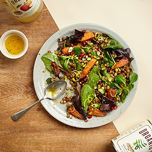 Eat Wholesome Food Co. Vinagre de Sidra de Manzana Cruda Ecológica sin Filtrar con la Madre, 1L