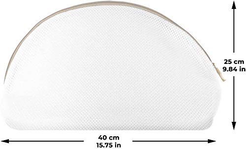 ecooe 2Pcs Bolsa Zapatos Lavadora, Bolsa para Lavadora para Zapatillas con cremallera, Saco Lavadora para Lavar para Organizador y Viajes