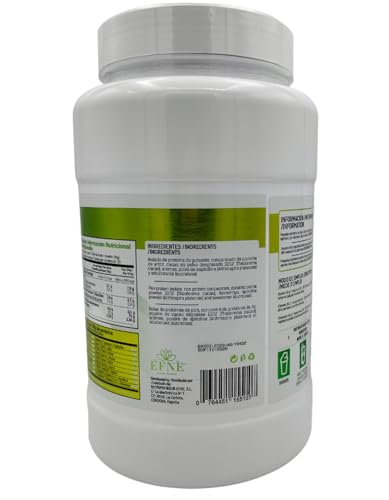 EFNE | Proteína Vegana con Espirulina 900G | Sabor Chocolate | Proteína Orgánica Ecológica | 21/g por dosis | Aislado de Proteína Guisante y Concentrado de Arroz