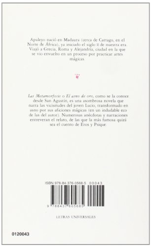 El asno de oro (Letras Universales)