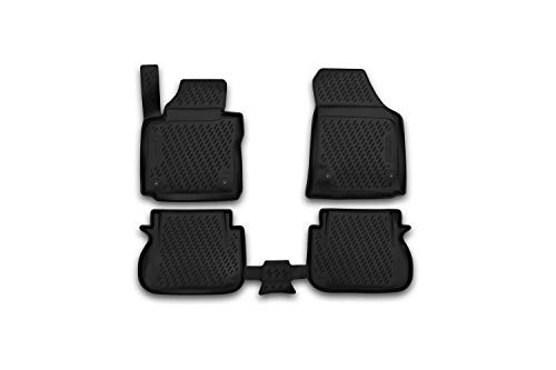 Element EXP.CARVLK00003 - Alfombrillas de Goma Antideslizantes para VW Caddy IV â€“ año: 15 â€“ 20, Color Negro