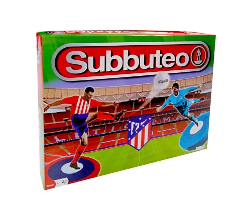 Eleven Force-EF-14290 Juego Subbuteo PLAYSET ATLÉTICO DE Madrid, Multicolor, Grande (14290)