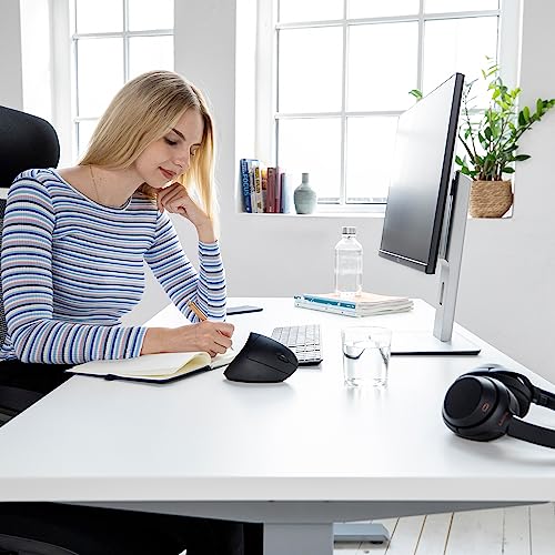 Ergotopia® Tablero de mesa blanco 160 cm, robusto escritorio ideal para escritorios de altura regulable – Tablero de madera fabricado en Alemania – Mesa de oficina de 25 mm