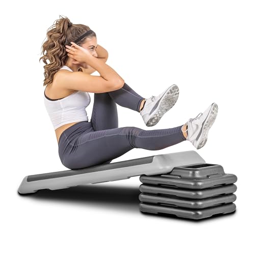 Escalade Sports El Paso Freestyle Plataforma de Aerobic – Salud Club tamaño, Gris