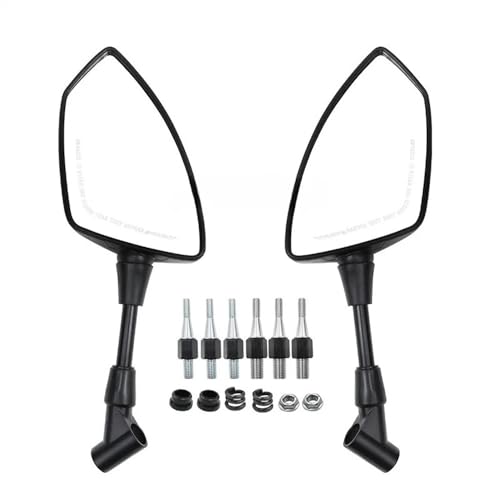 Espejos Retrovisores Moto 2 unids/par equipos universales de motocicleta accesorios Par modificado Reflector de espejo retrovisor Tomahawk para Moto Cross