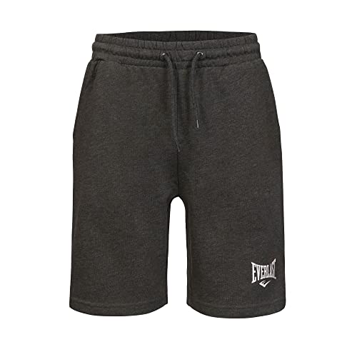 Everlast Clifton, Shorts para Hombre, Gris Oscuro, XXL Largo