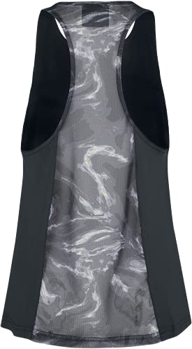 Everlast Sport Camiseta de Tirantes Anchos, Negro, M para Mujer