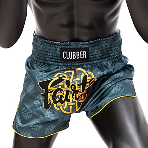 Fairtex Pantalones Cortos de Boxeo Muay Thai de Corte Delgado