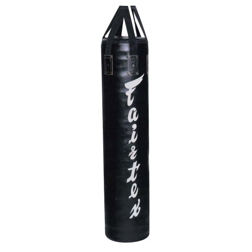 Fairtex Unfilled Bolsa Pesada para Muay Thai, Boxe, Kickboxing, MMA (HB6 Nero)
