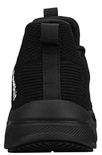 Feethit Zapatillas de Deporte Running Hombre Correr Jogging Caminar Bambas Gimnasio Fitness Atlético Tenis Trabajo Sneakers Ligeros Transpirables Zapatillas Deportivas Hombre Negro 45 EU