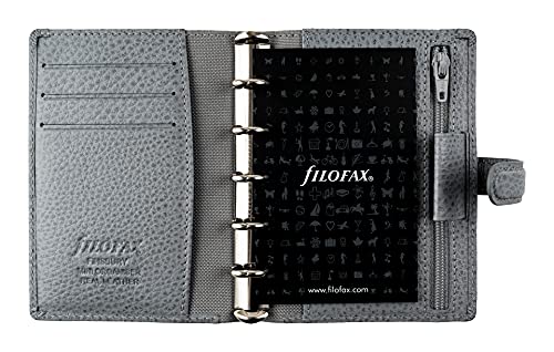 Filofax Mini organizador Finsbury gris pizarra