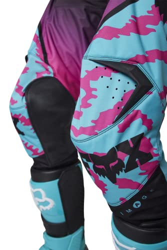 Fox Racing Pantalón de Motocross 180 Nuklr, Verde Azulado, 30 para Hombre