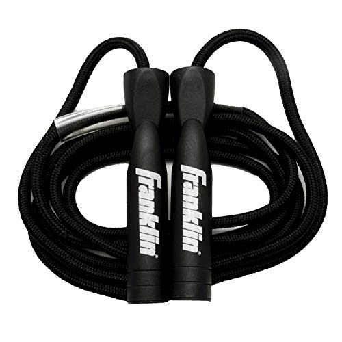 Franklin Sports Work Out Jump Rope - 8' - Skipping Rope - Super Light Weight (Feather Light) - Ergonomic Comfort Grip - for Kids & Adults