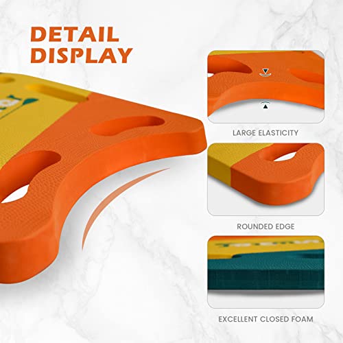 FunWater Tabla de natación Kickboard para niños y Adultos Equipo de Entrenamiento de Espuma PE Natación Tabla Ayuda para Mejorar el Estilo de natación Dibujos Animados