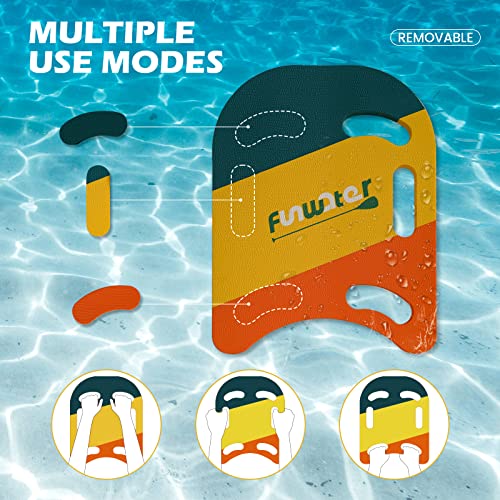 FunWater Tabla de natación Kickboard para niños y Adultos Equipo de Entrenamiento de Espuma PE Natación Tabla Ayuda para Mejorar el Estilo de natación Dibujos Animados