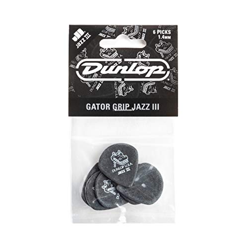 Gator Grip Jazz III 1.4mm, Paquete de 6 jugadores