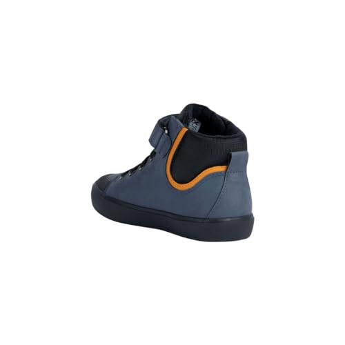 Geox J Gisli Boy F, Zapatillas, Avio Yellow, 35 EU